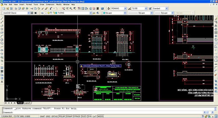 Giáo trình Autocad- Hướng dẫn học Autocad